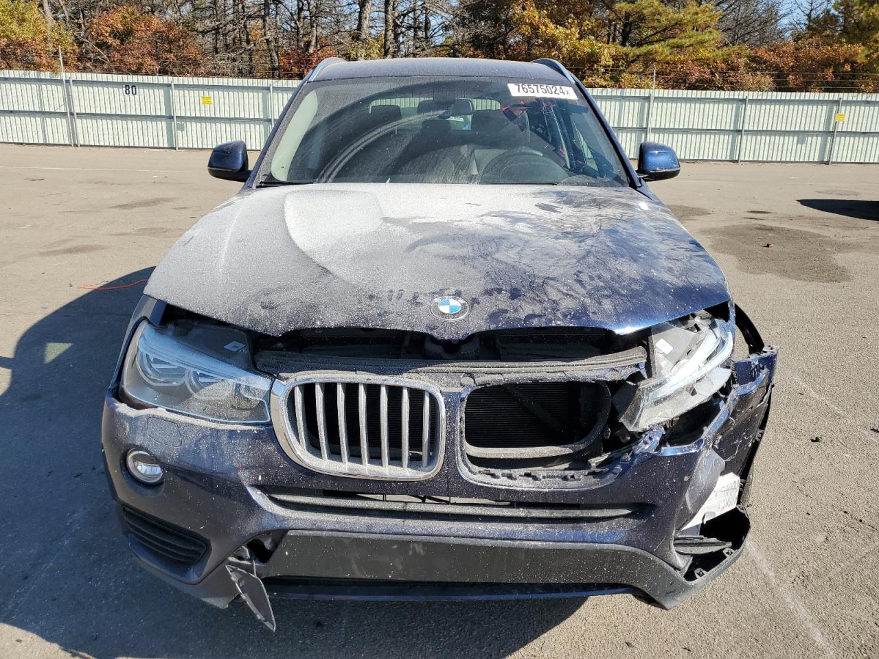 2015 BMW X3 VIN 5UXWX9C52F0D55912 Copart auction photo, front end / minor dent/scratches damage thumbnail 5