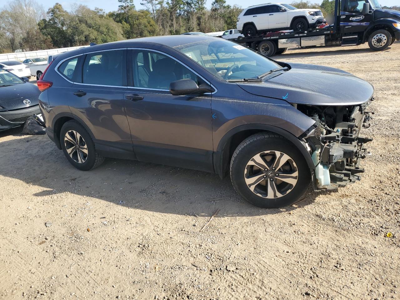 2019 Honda CR-V VIN 2HKRW5H33KH401386 Copart auction photo, front end / minor dent/scratches damage thumbnail 4