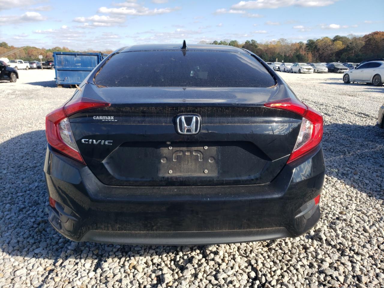 2018 Honda Civic VIN 19XFC2F71JE026813 Copart auction photo, front end / undercarriage damage thumbnail 6