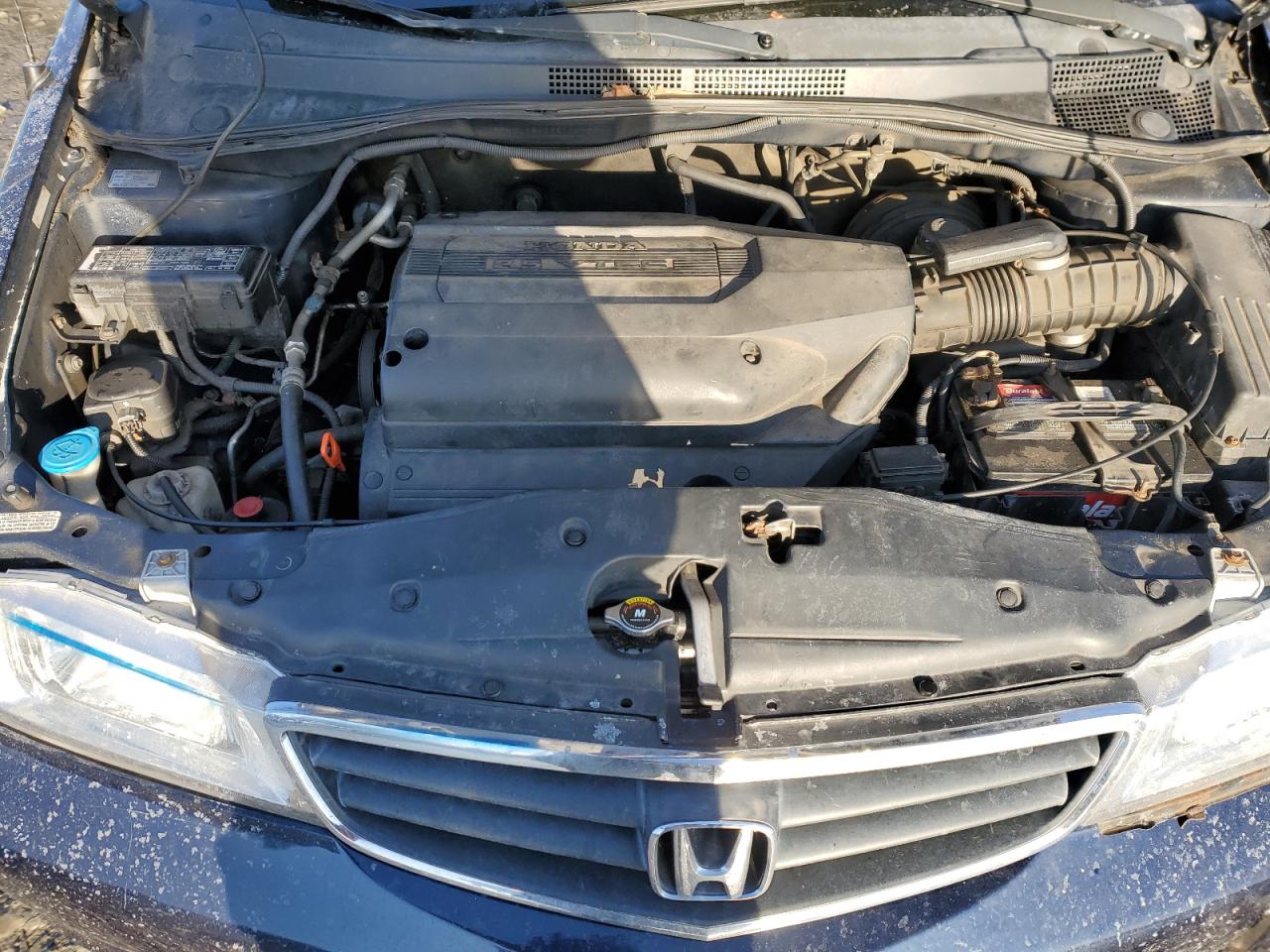 2003 Honda Odyssey VIN 5FNRL18023B100700 Copart auction photo, front end damage thumbnail 12
