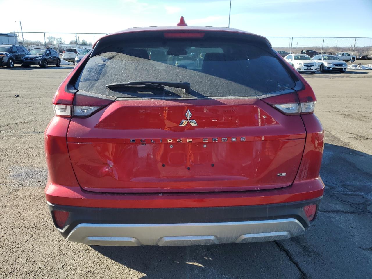 2024 Mitsubishi Eclipse VIN JA4ATWAA7RZ061547 Copart auction photo, side / rear end damage thumbnail 6