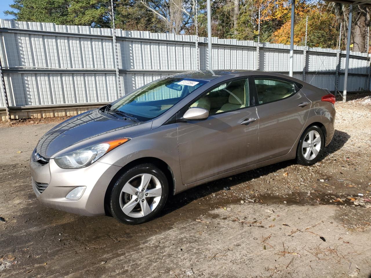 2013 Hyundai Elantra VIN 5NPDH4AE8DH267388