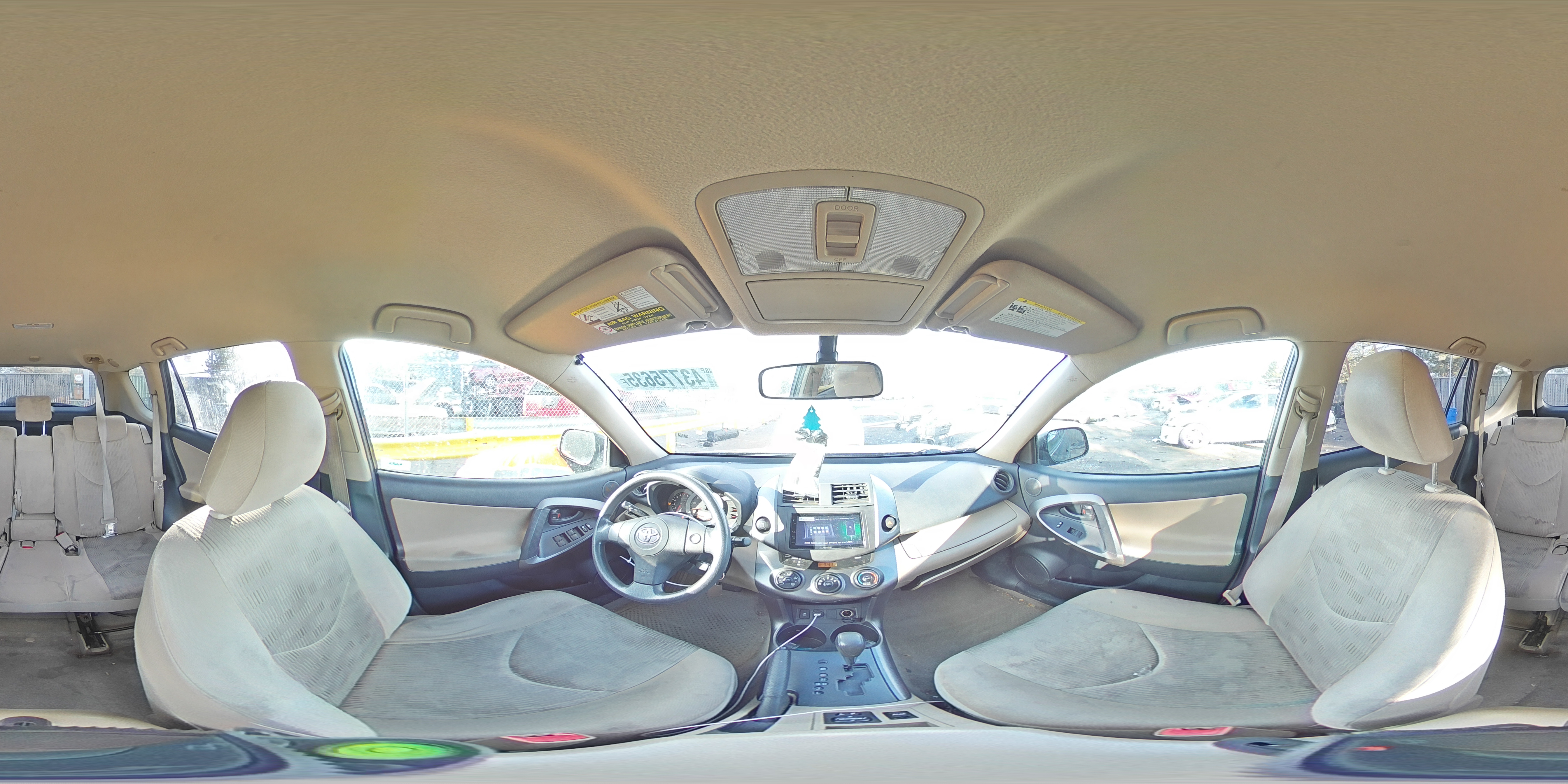 2010 Toyota RAV 4 VIN JTMBF4DV9A5033961 Copart auction photo, front end / hail damage thumbnail 14