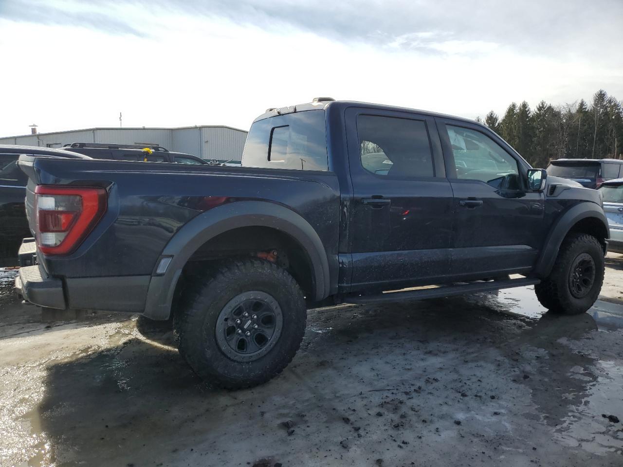 2023 Ford F-150 VIN 1FTFW1RG0PFD16861 Copart auction photo, front end / side damage thumbnail 3