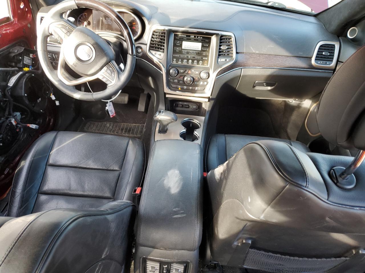 2015 Jeep Grand Cherokee VIN 1C4RJFJG6FC797896 Copart auction photo, side / rear end damage thumbnail 8