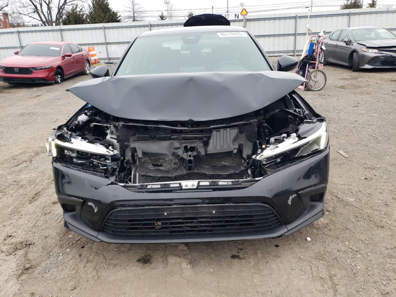 2022 Honda Civic VIN 2HGFE2F56NH588968 Copart auction photo, front end / minor dent/scratches damage thumbnail 5