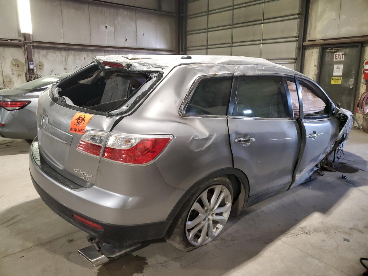 2011 Mazda CX-9 VIN JM3TB3DA9B0313778 Copart auction photo, all over / undercarriage damage thumbnail 3