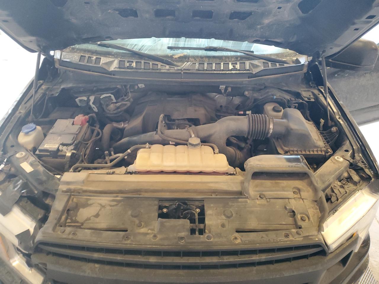 2018 Ford F-150 VIN 1FTEX1EP7JFE62194 Copart auction photo, front end damage thumbnail 11