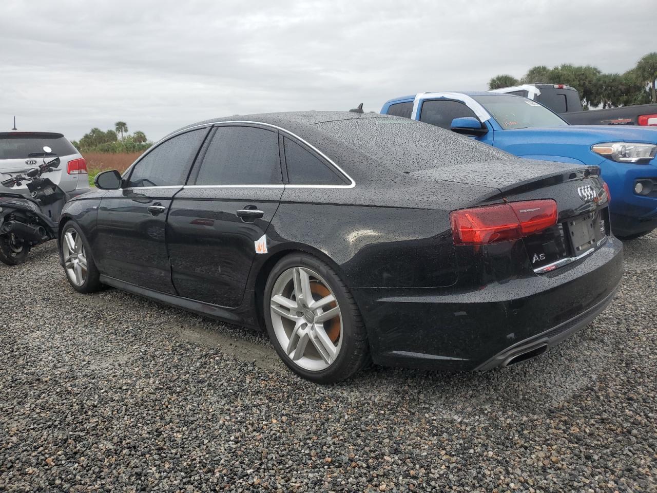 2016 Audi A6 VIN WAUGFAFC3GN040619 Copart auction photo, water/flood damage thumbnail 2
