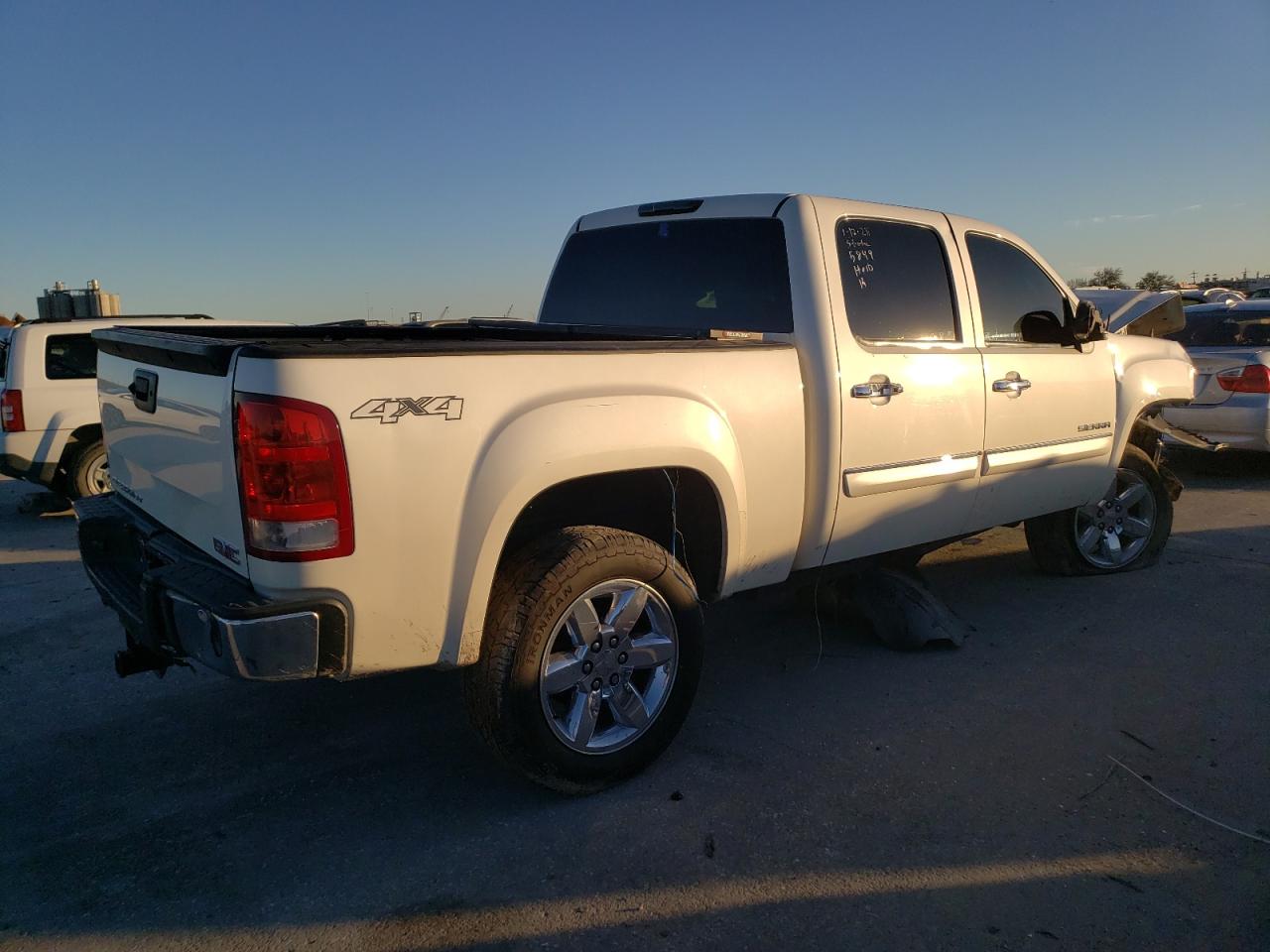 2013 GMC Sierra VIN 3GTP2WE76DG365849 Copart auction photo, front end damage thumbnail 3