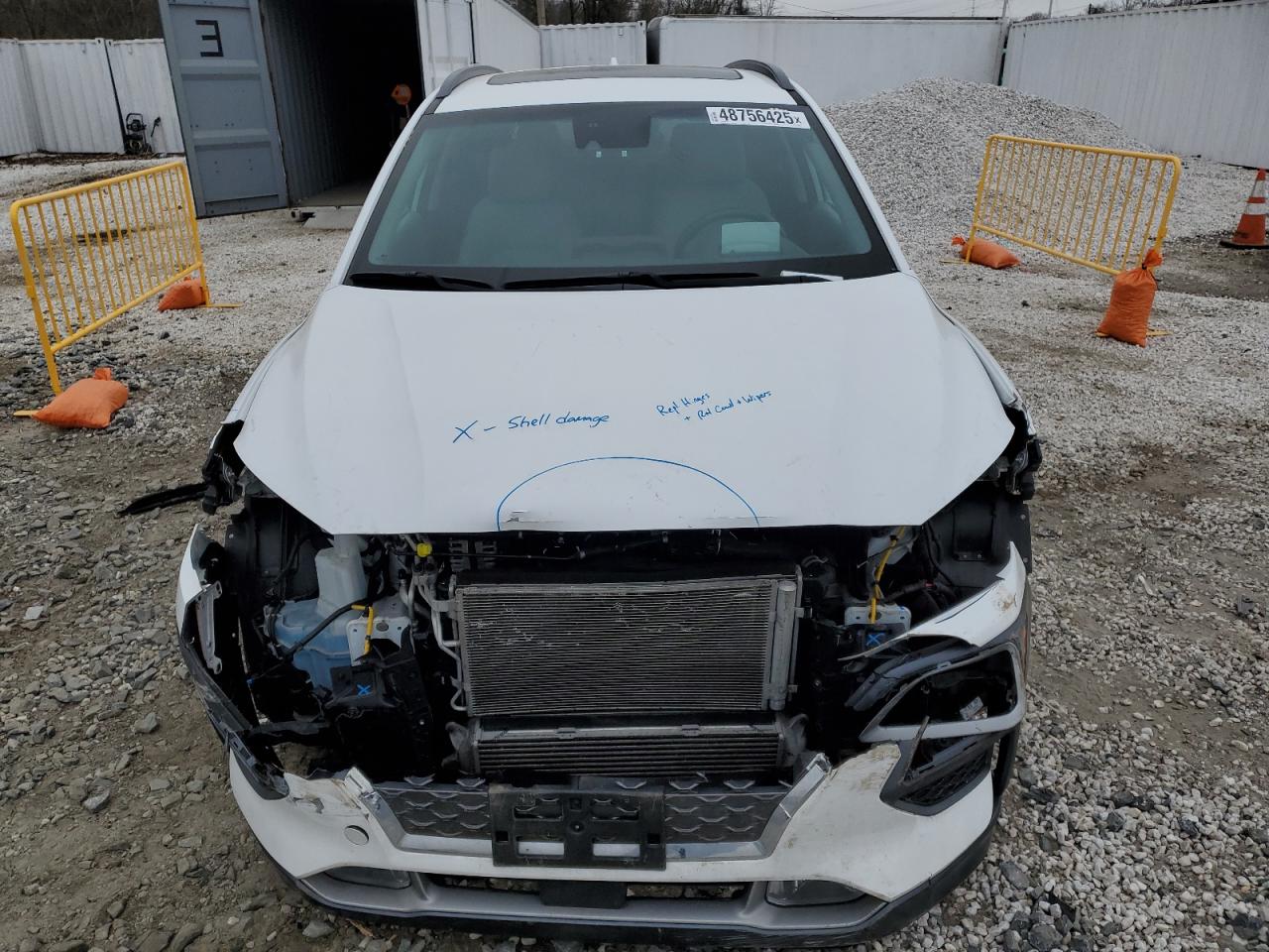 2021 Hyundai Kona VIN KM8K5CA50MU720575 Copart auction photo, front end / minor dent/scratches damage thumbnail 5