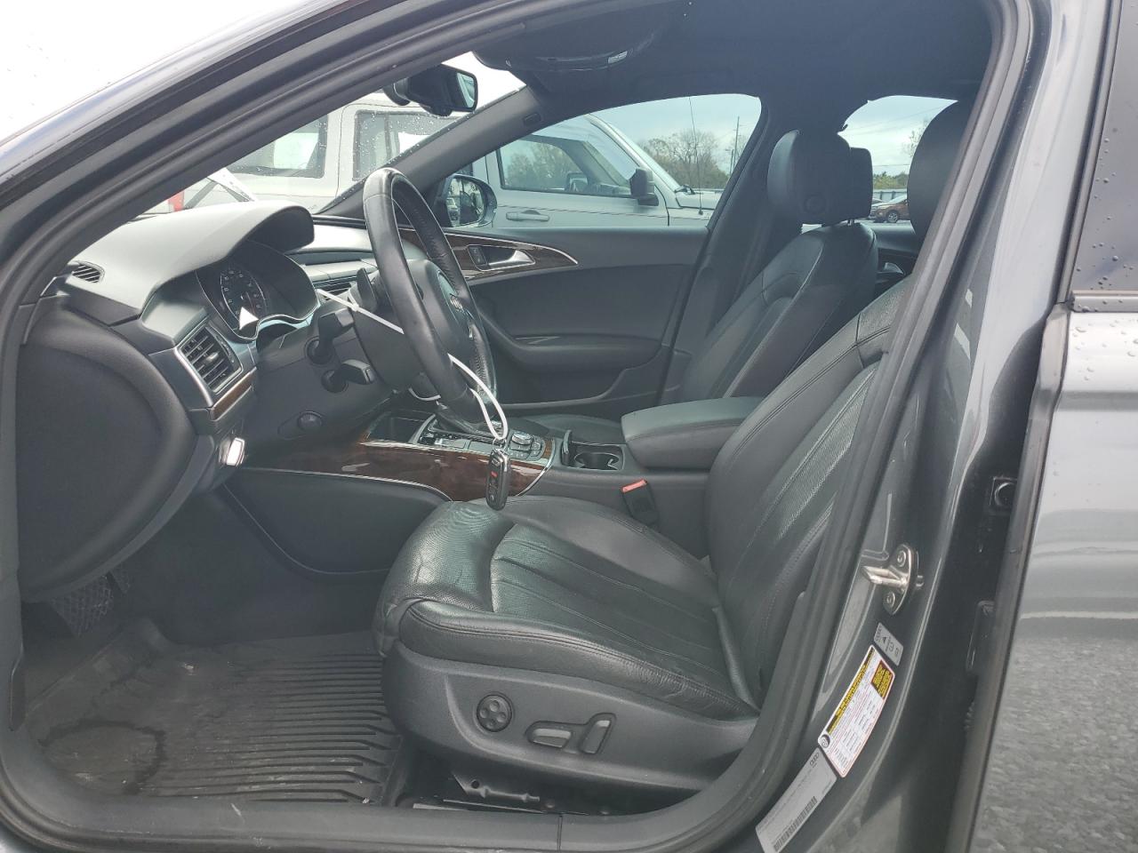 2014 Audi A6 VIN WAUHGAFC3EN087244 Copart auction photo, rear end damage thumbnail 7