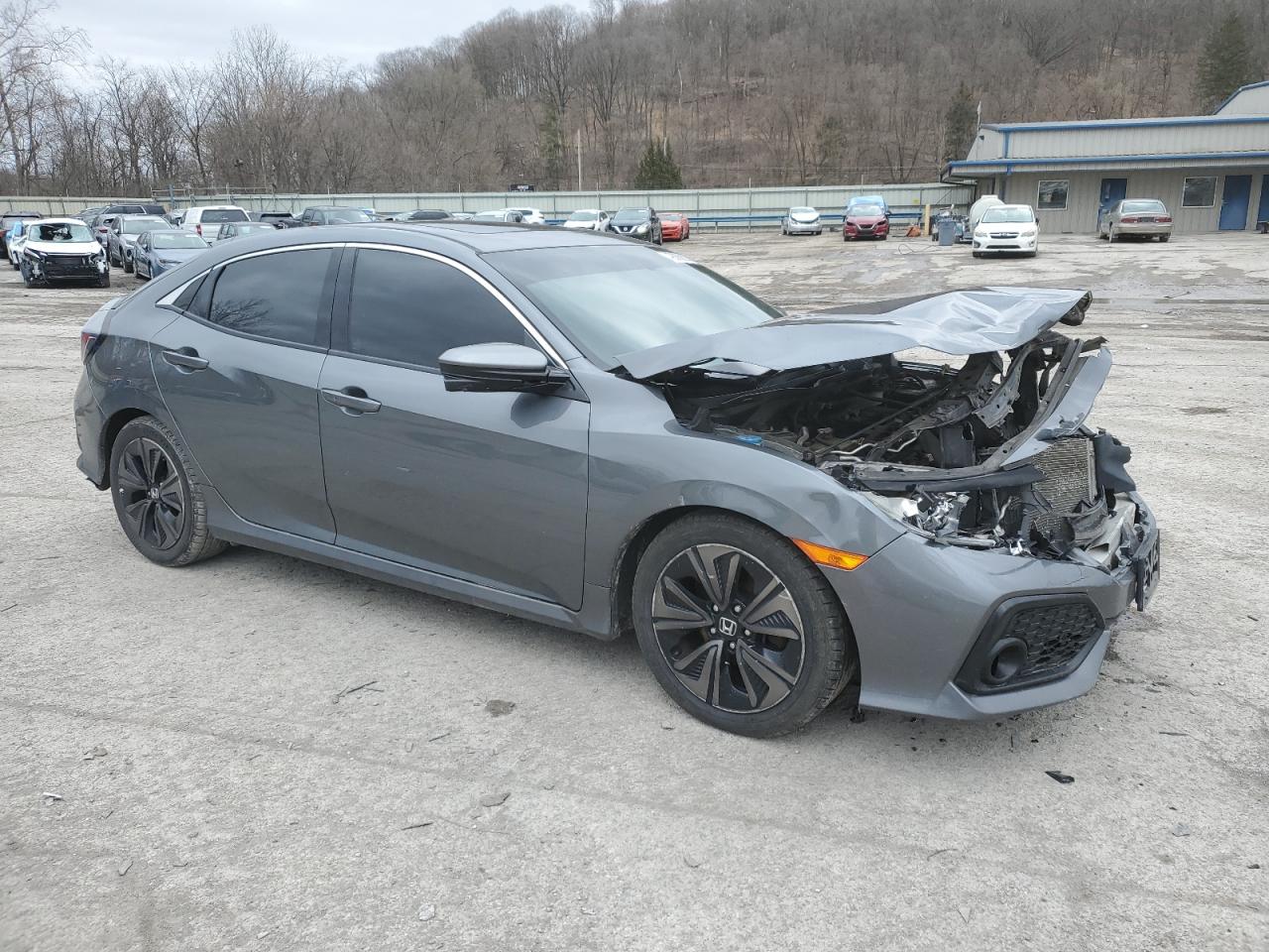 2017 Honda Civic VIN SHHFK7H50HU416302 Copart auction photo, front end damage thumbnail 4