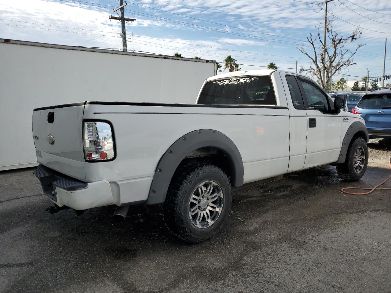 2006 Ford F-150 VIN 1FTRF12286NB57877 Copart auction photo, rear end damage thumbnail 3