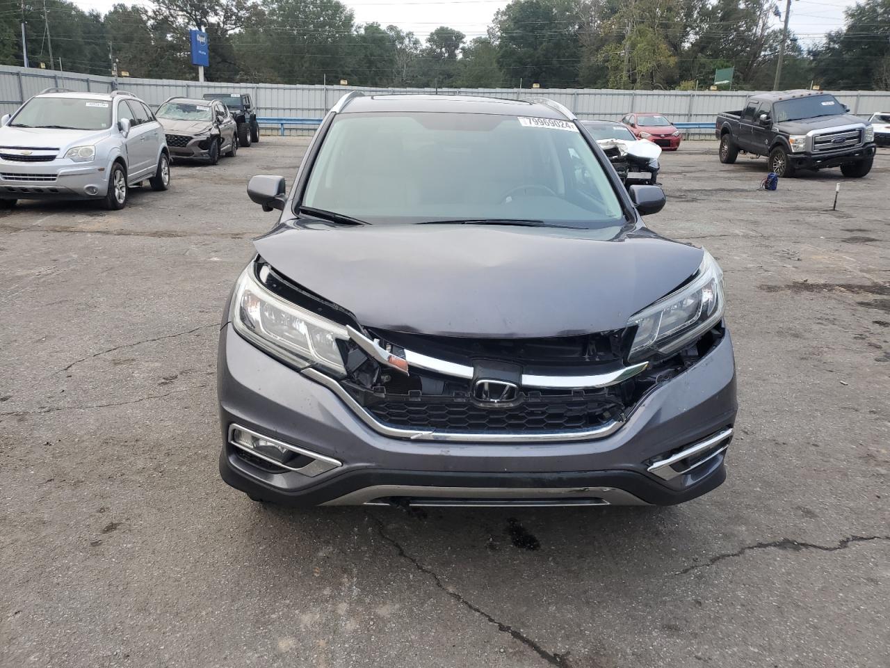 2016 Honda CR-V VIN 5J6RM3H71GL027922 Copart auction photo, front end damage thumbnail 5
