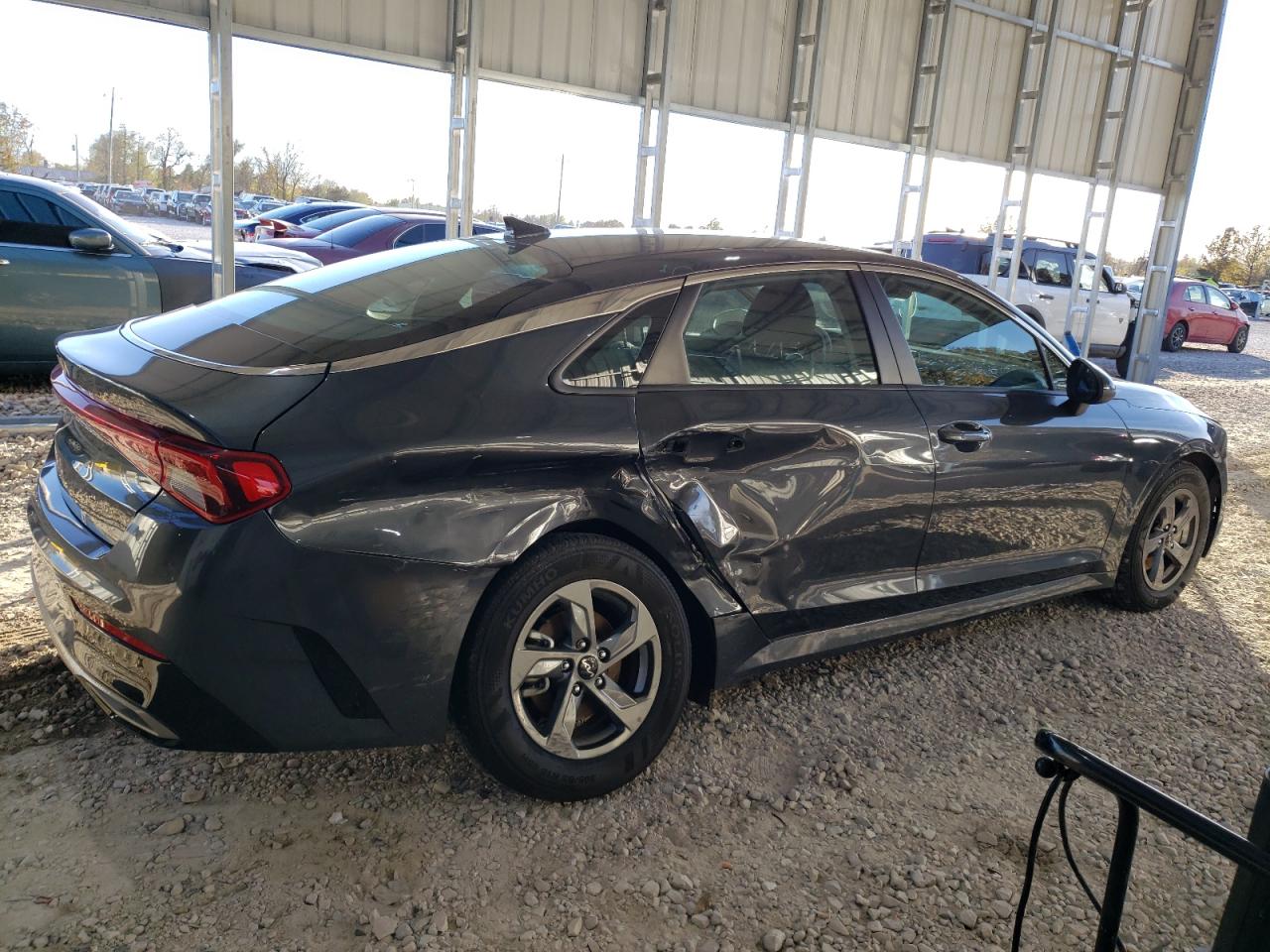 2023 KIA K5 VIN 5XXG14J2XPG219155 Copart auction photo, side / rear end damage thumbnail 3