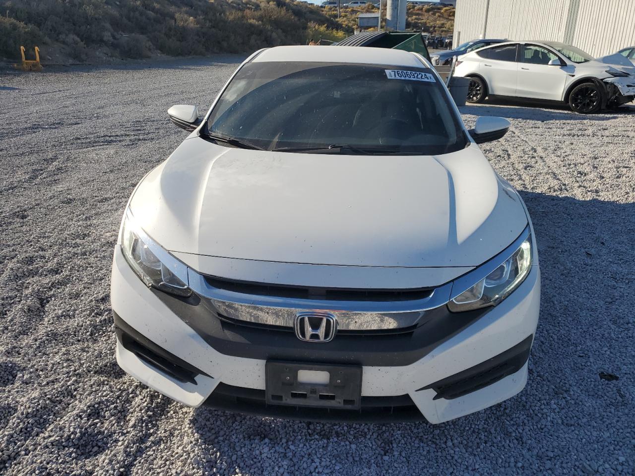 2016 Honda Civic VIN 19XFC2F54GE022259 Copart auction photo, rear end damage thumbnail 5