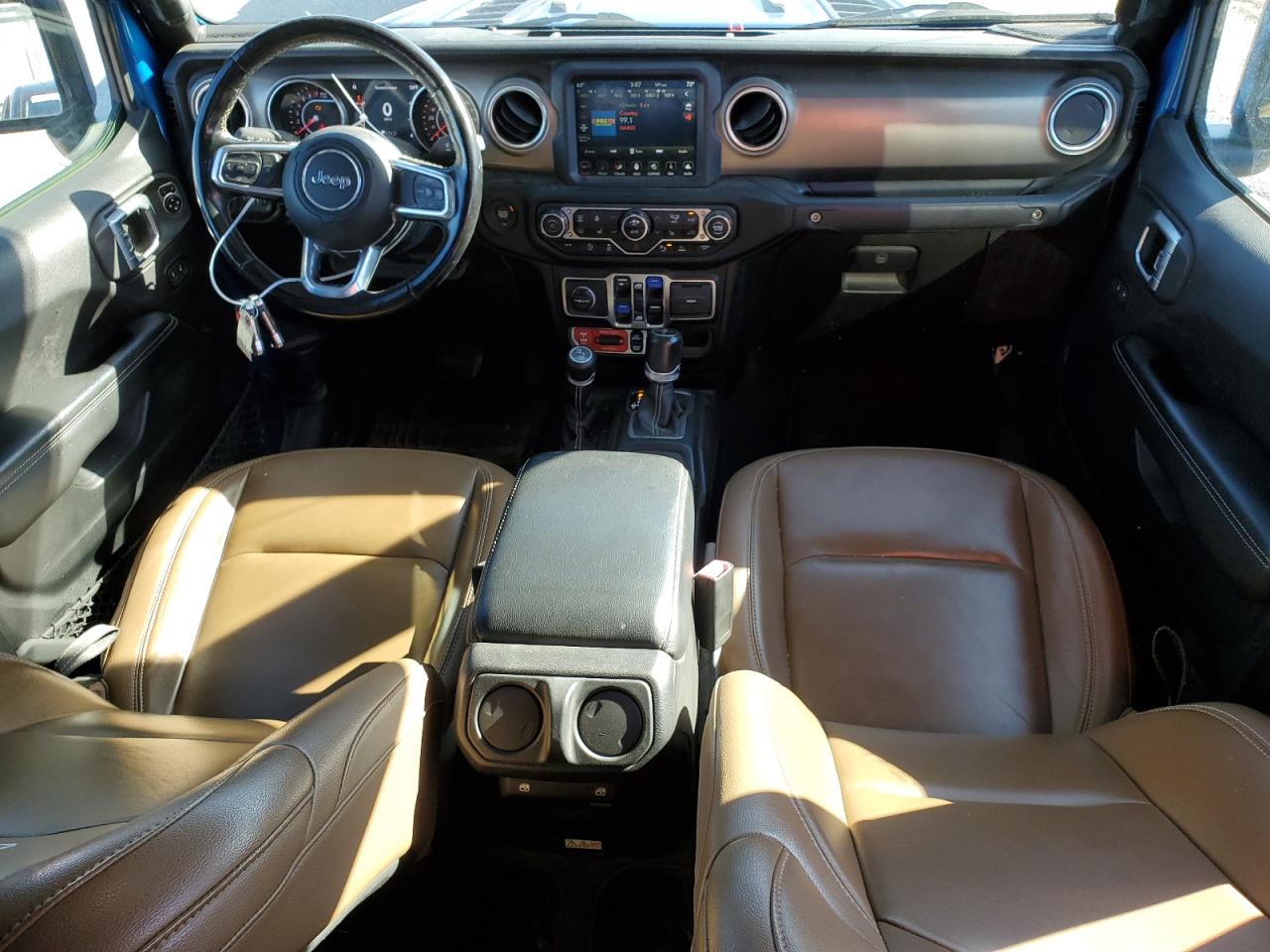2020 Jeep Gladiator VIN 1C6JJTBG7LL165700 Copart auction photo, undercarriage damage thumbnail 8