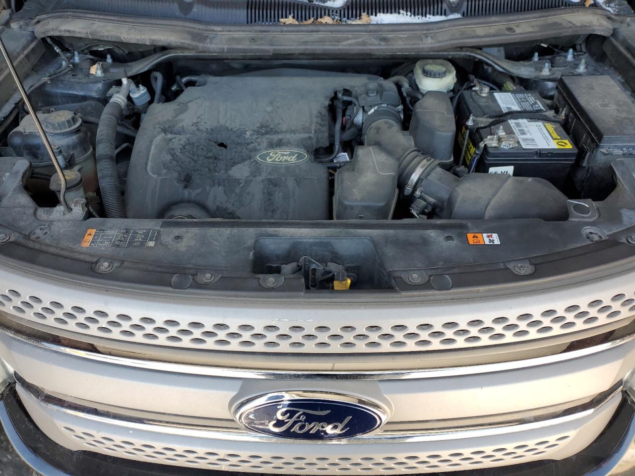 2014 Ford Explorer VIN 1FM5K8B85EGC25624 Copart auction photo, rear end damage thumbnail 11