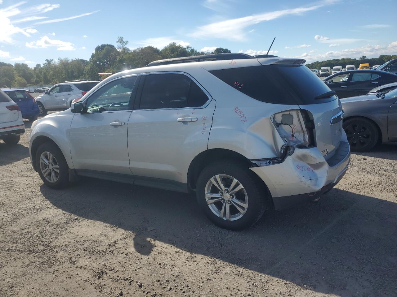 2015 Chevrolet Equinox VIN 2GNFLFE37F6382025 Copart auction photo, rear end / minor dent/scratches damage thumbnail 2