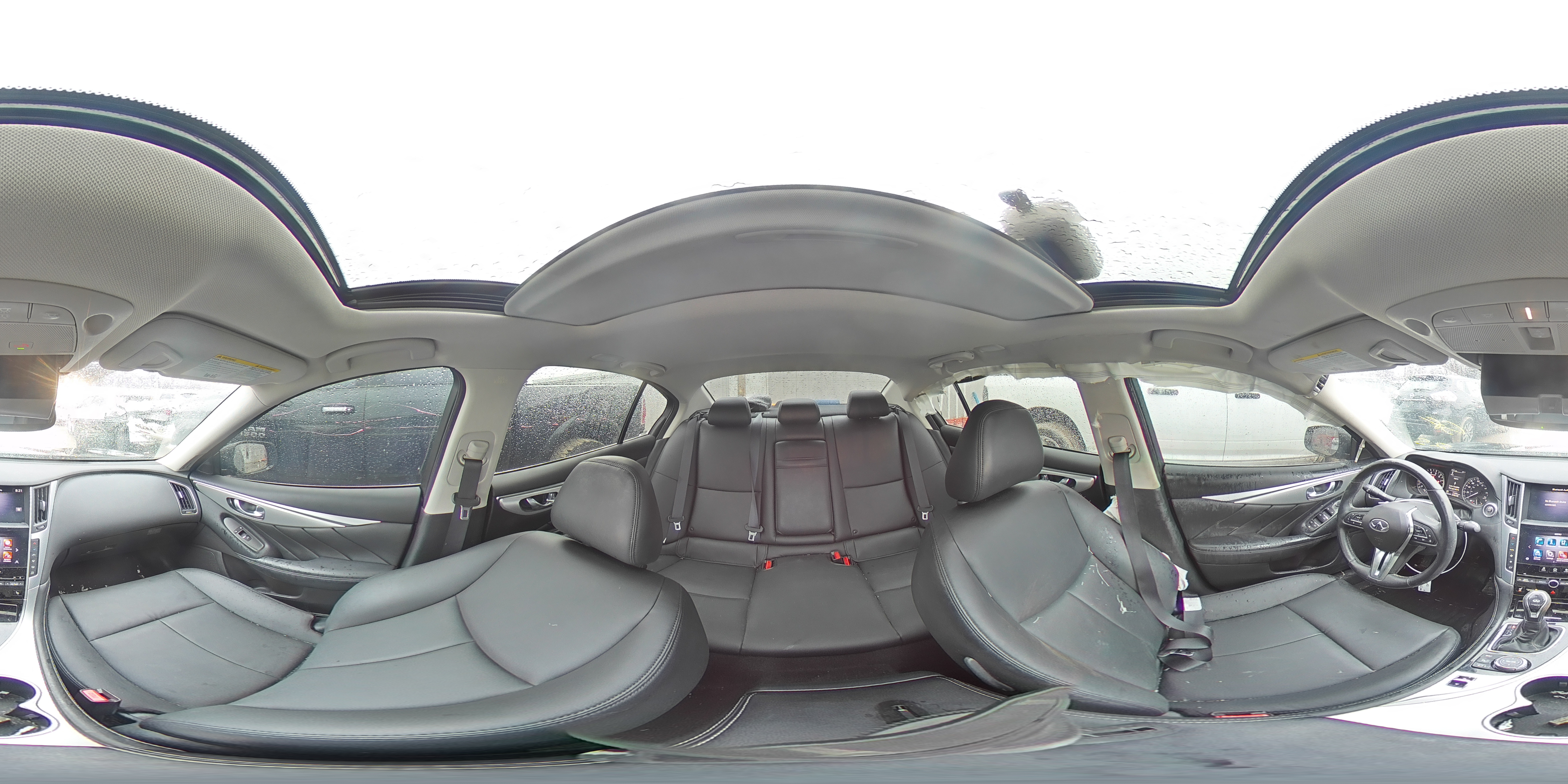 2021 Infiniti Q50 VIN JN1EV7BR6MM750287 Copart auction photo, front end damage thumbnail 14