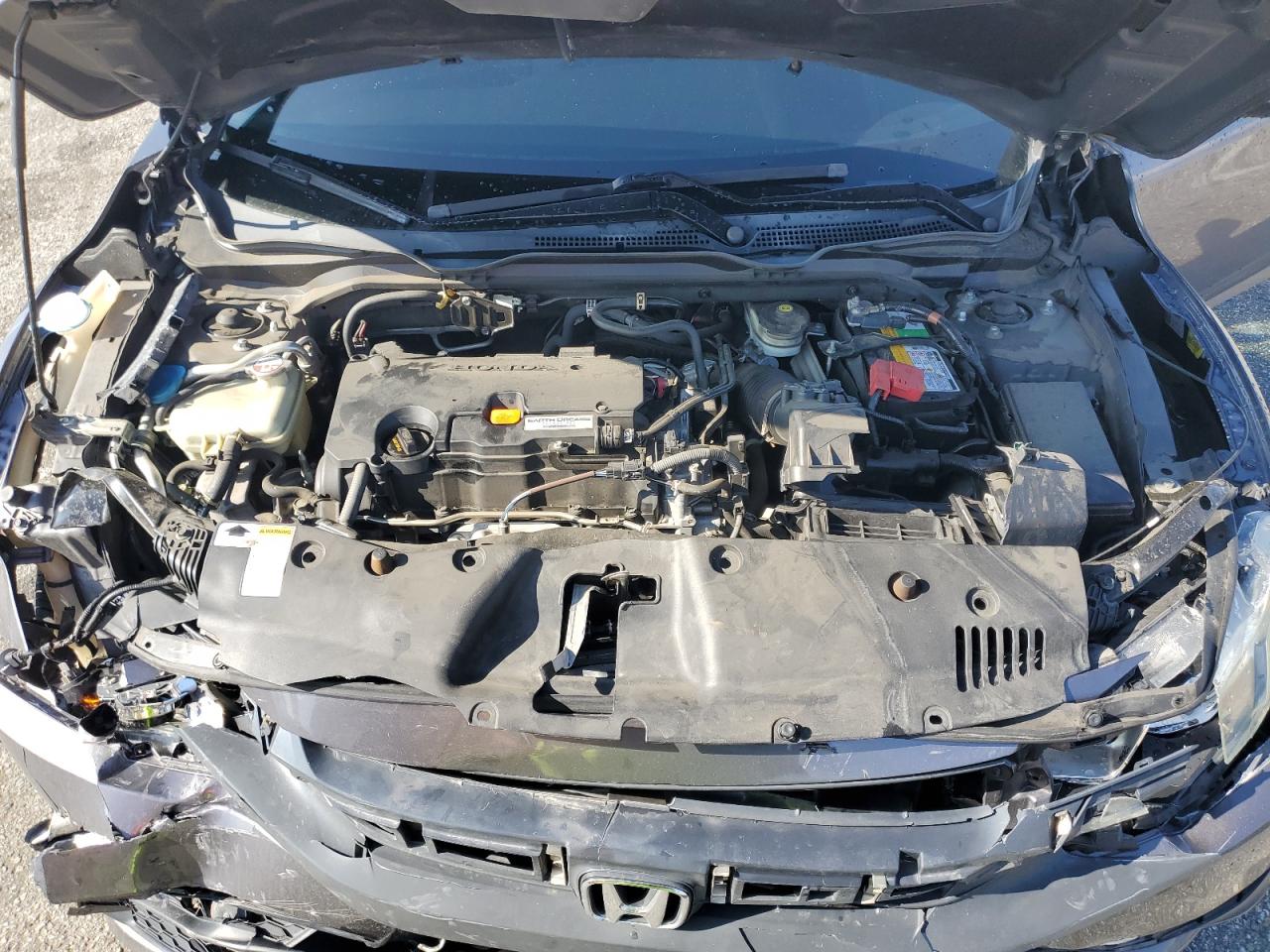 2016 Honda Civic VIN 2HGFC2F54GH528731 Copart auction photo, front end / mechanical damage thumbnail 12