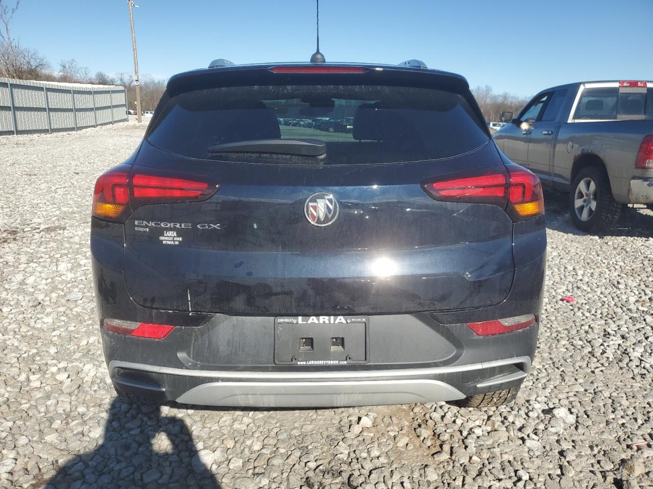 2021 Buick Encore VIN KL4MMESLXMB095052 Copart auction photo, front end / side damage thumbnail 6
