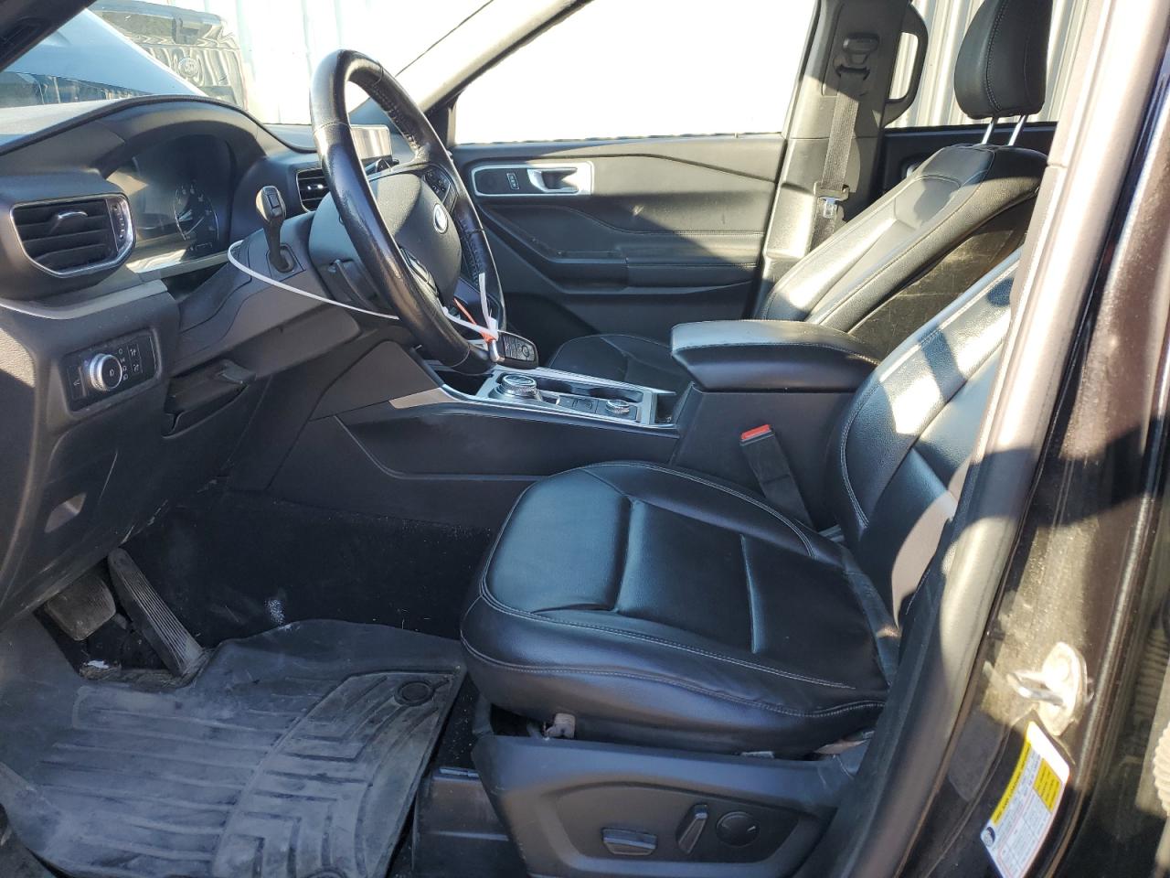 2020 Ford Explorer VIN 1FMSK8DH4LGA22270 Copart auction photo, front end / side damage thumbnail 7