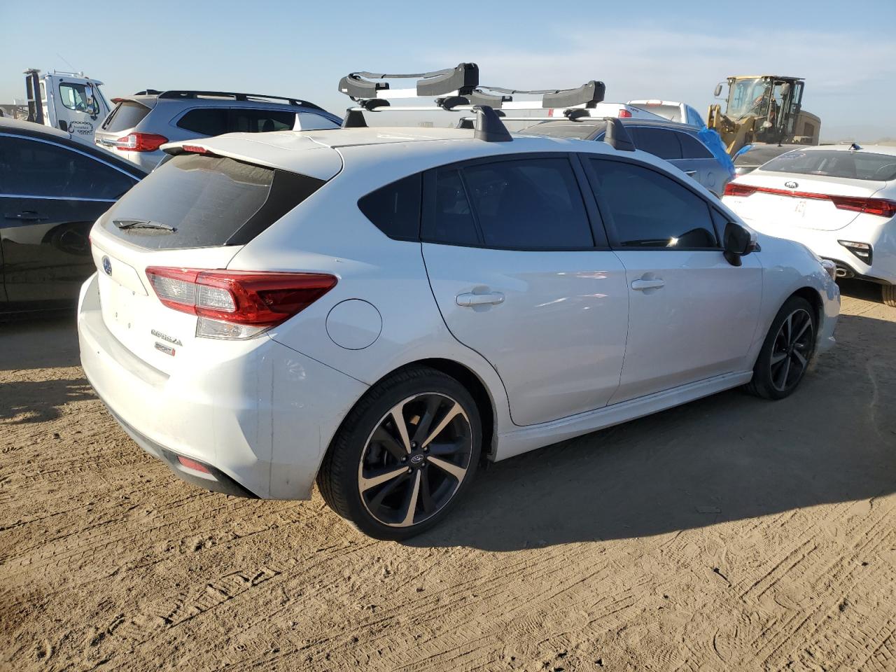 2021 Subaru Impreza VIN 4S3GTAM62M3701864 Copart auction photo, hail damage thumbnail 3