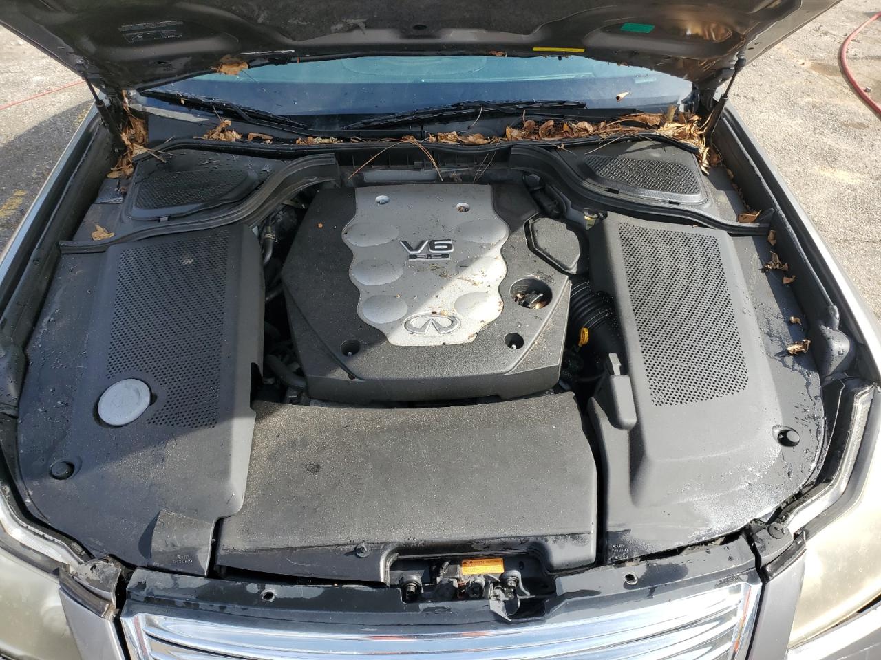 2008 Infiniti M VIN JNKAY01E88M606656 Copart auction photo, rear end / front end damage thumbnail 11