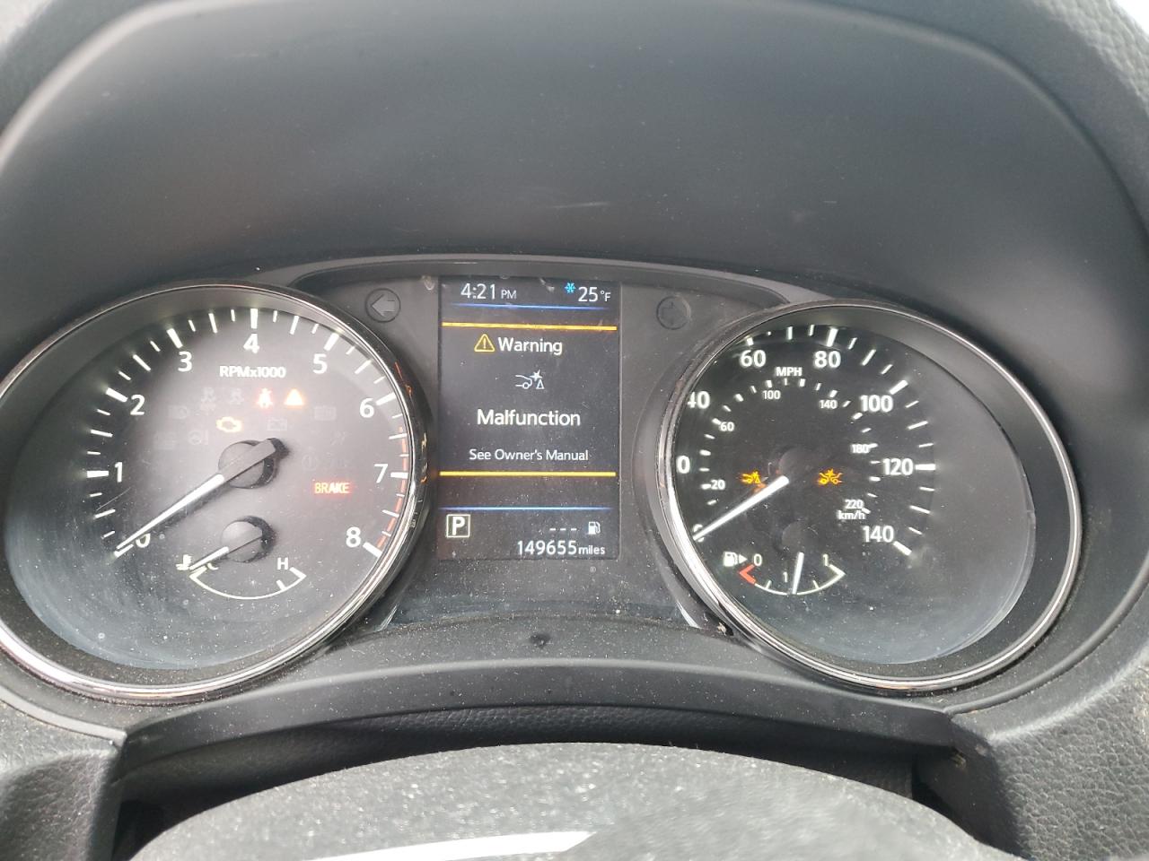 2020 Nissan Rogue VIN KNMAT2MT5LP513655 Copart auction photo, front end damage thumbnail 9