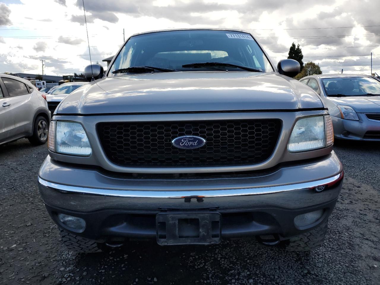 2003 Ford F-150 VIN 1FTRW08L83KA74179 Copart auction photo, undercarriage / rear end damage thumbnail 5