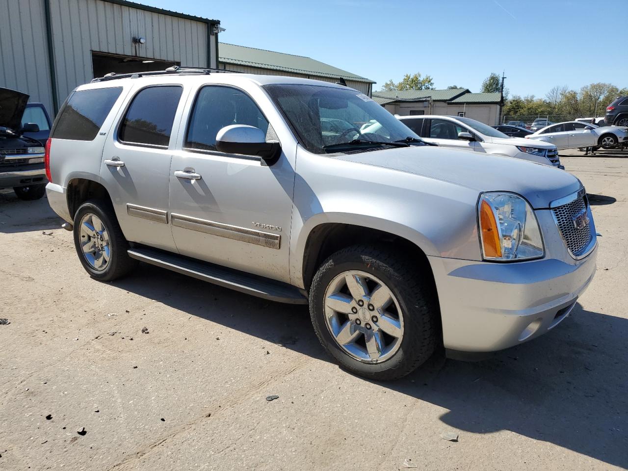 2013 GMC Yukon VIN 1GKS2CE07DR256722 Copart auction photo, all over damage thumbnail 4