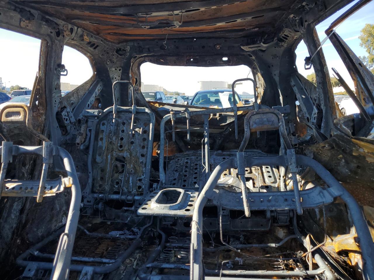 2020 Honda CR-V VIN 5J6RW1H55LA015145 Copart auction photo, burn damage thumbnail 10