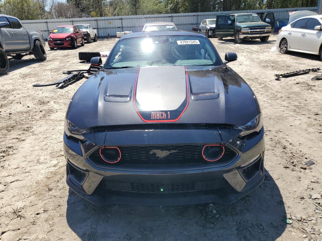 2022 Ford Mustang VIN 1FA6P8R03N5554284 Copart auction photo, side damage thumbnail 5
