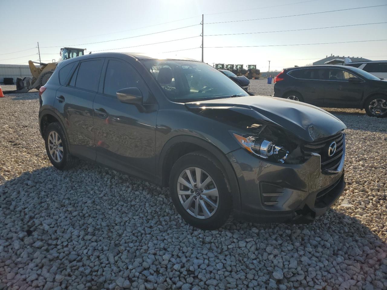 2016 Mazda CX-5 VIN JM3KE2BY7G0869480 Copart auction photo, front end damage thumbnail 4