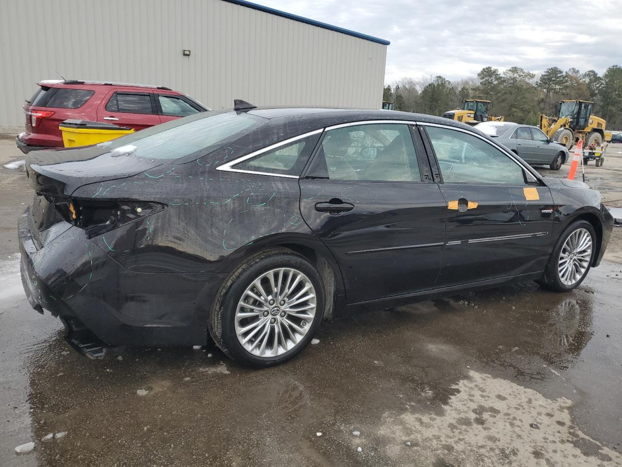 2019 Toyota Avalon VIN 4T1B21FB6KU001811 Copart auction photo, front end / rear end damage thumbnail 3