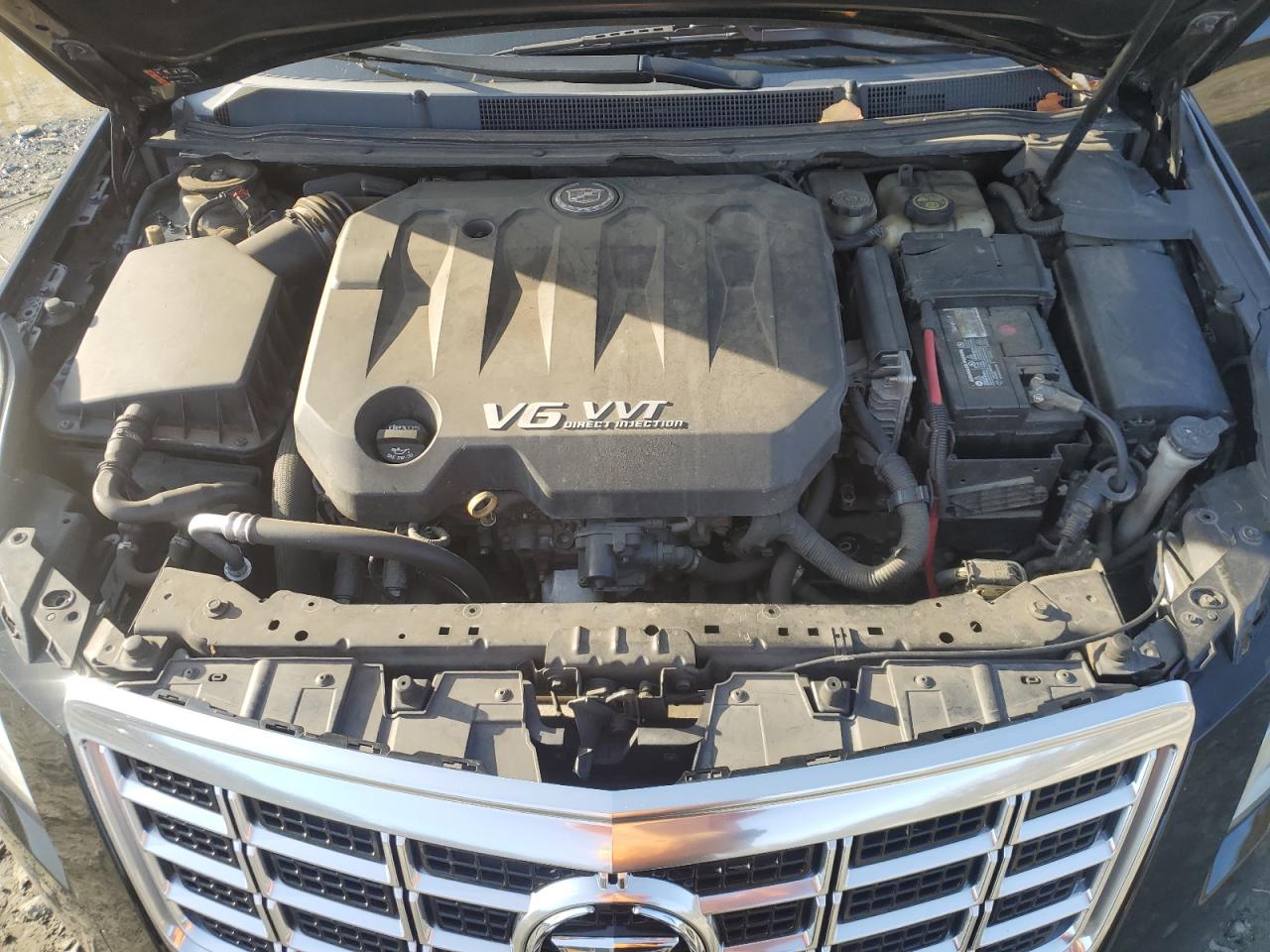 2014 Cadillac XTS VIN 2G61L5S36E9195554 Copart auction photo, rear end / side damage thumbnail 13