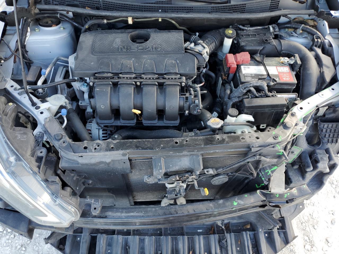 2019 Nissan Sentra VIN 3N1AB7AP0KL603123 Copart auction photo, front end damage thumbnail 11