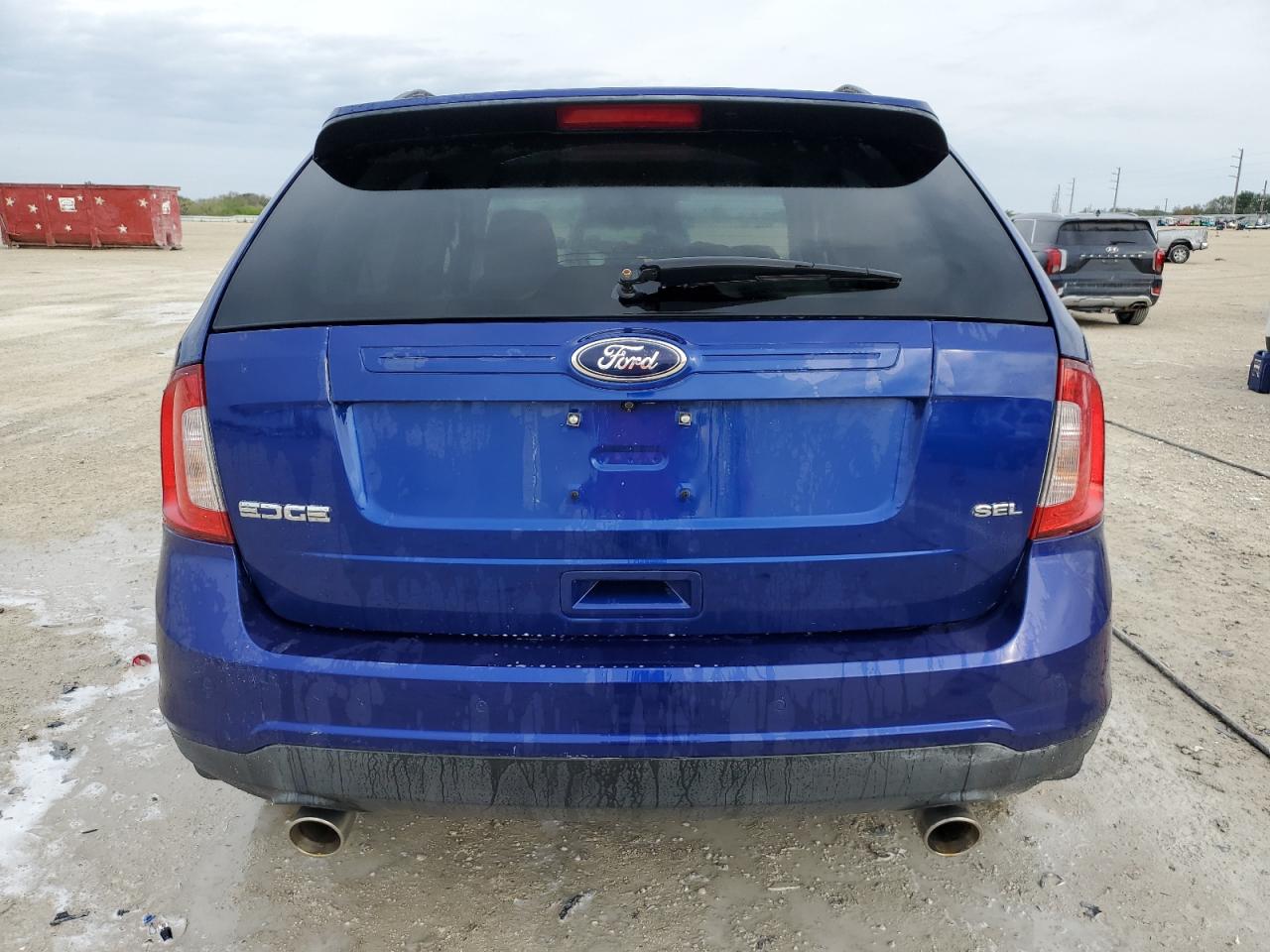 2013 Ford Edge VIN 2FMDK3JC9DBB13791 Copart auction photo, front end damage thumbnail 6