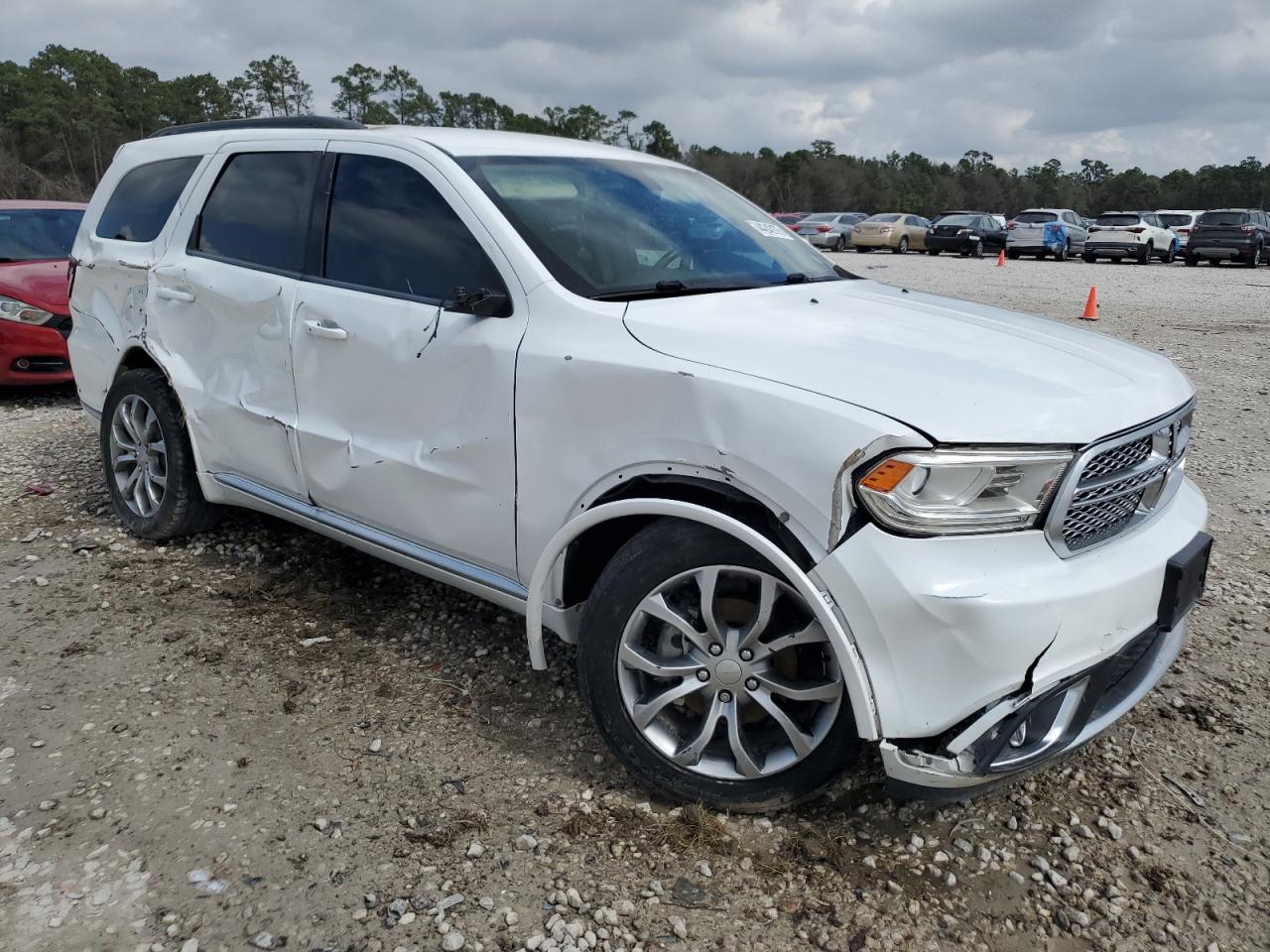 2018 Dodge Durango VIN 1C4RDHAG5JC385108 Copart auction photo, rollover damage thumbnail 4