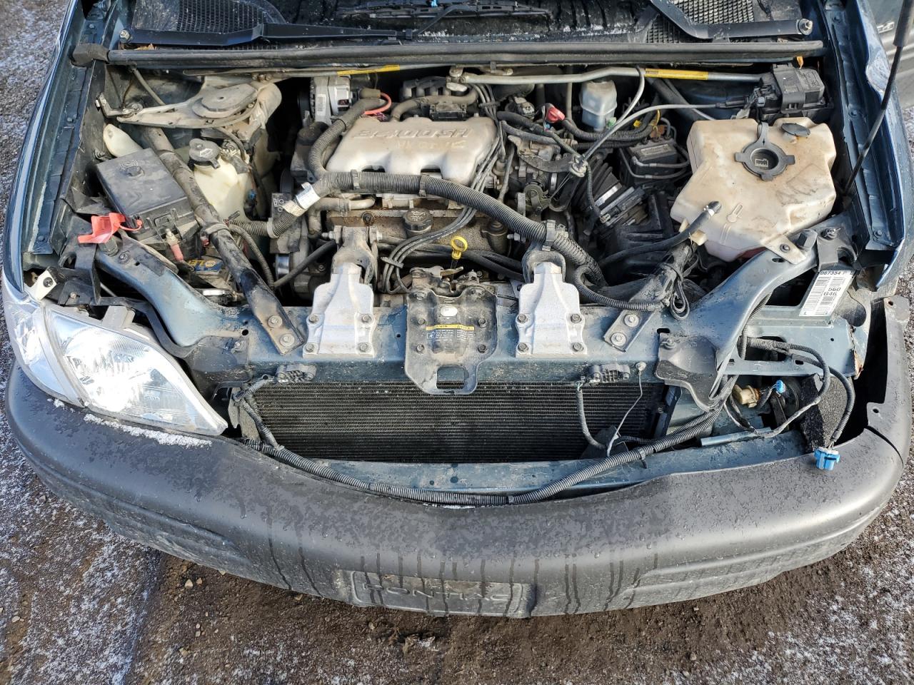 2004 Pontiac Montana VIN 1GMDX03E94D187267 Copart auction photo, side / front end damage thumbnail 12