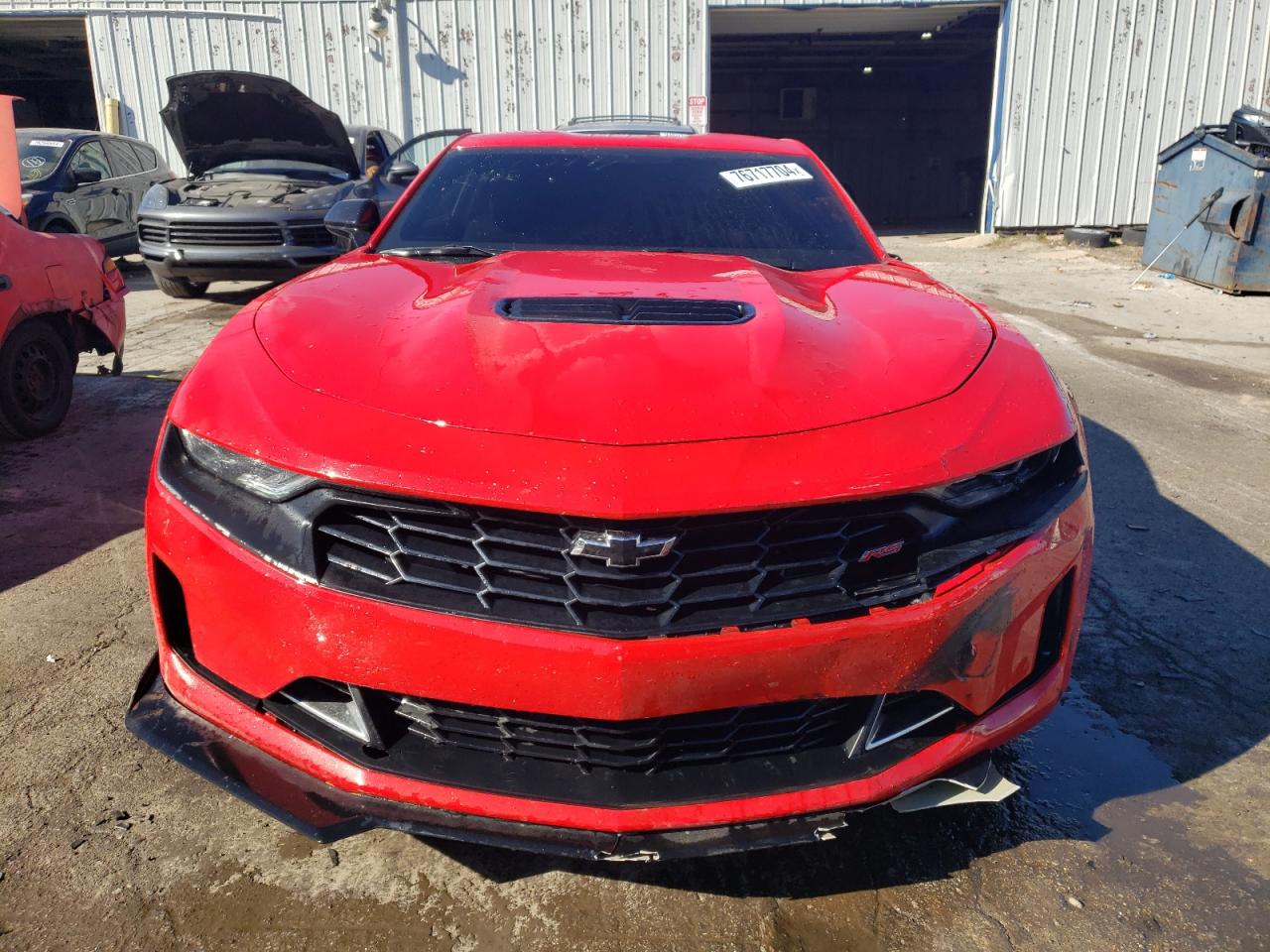 2021 Chevrolet Camaro VIN 1G1FE1R73M0123985 Copart auction photo, vandalism / side damage thumbnail 5