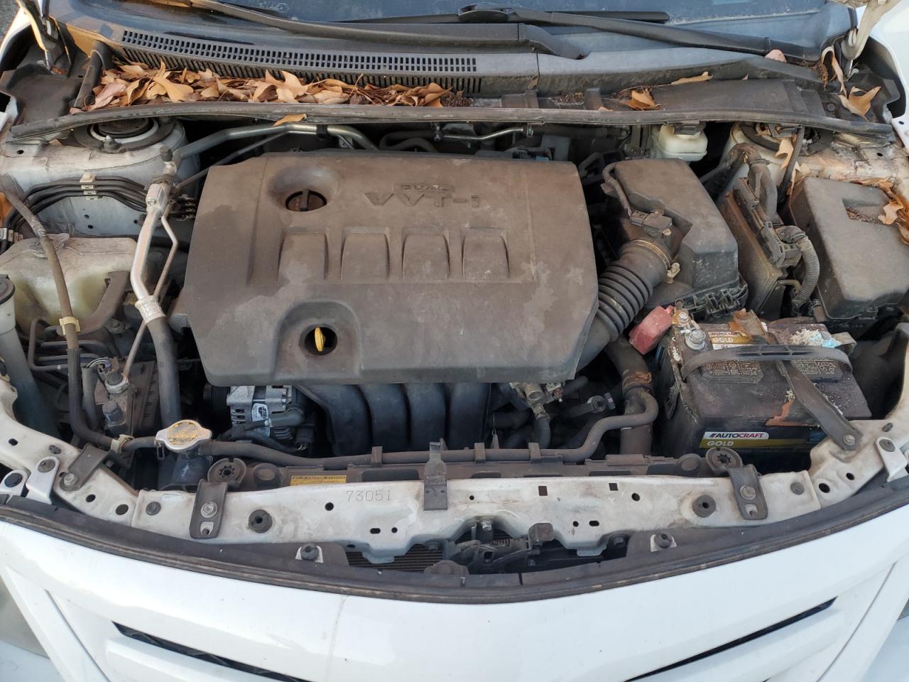 2011 Toyota Corolla VIN 2T1BU4EE6BC735342 Copart auction photo, rear end damage thumbnail 11