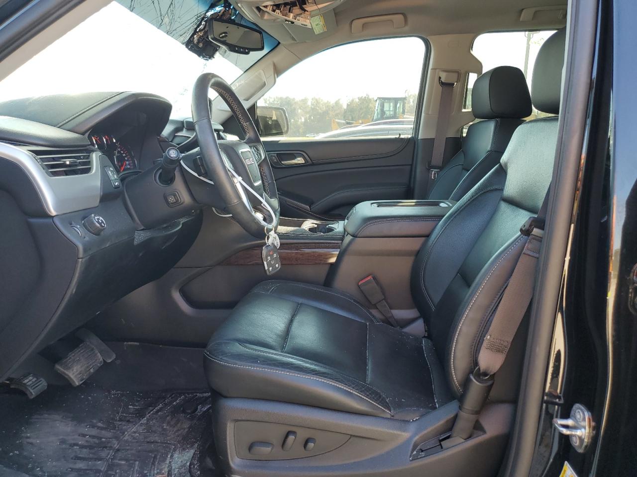 2015 GMC Yukon VIN 1GKS1BKC0FR655258 Copart auction photo, top/roof damage thumbnail 7