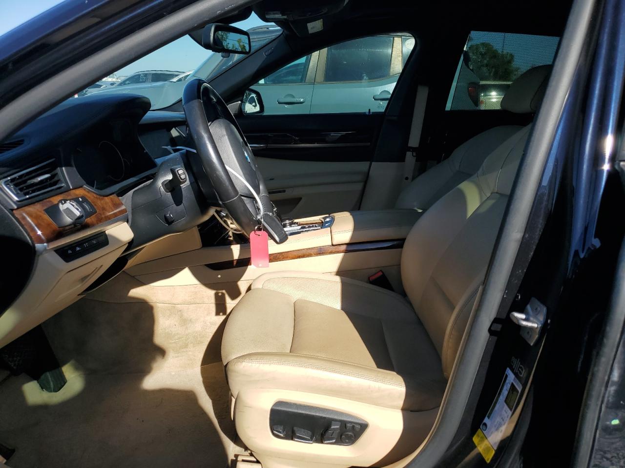 2015 BMW 7er VIN WBAYE8C51FD781006 Copart auction photo, front end / side damage thumbnail 7