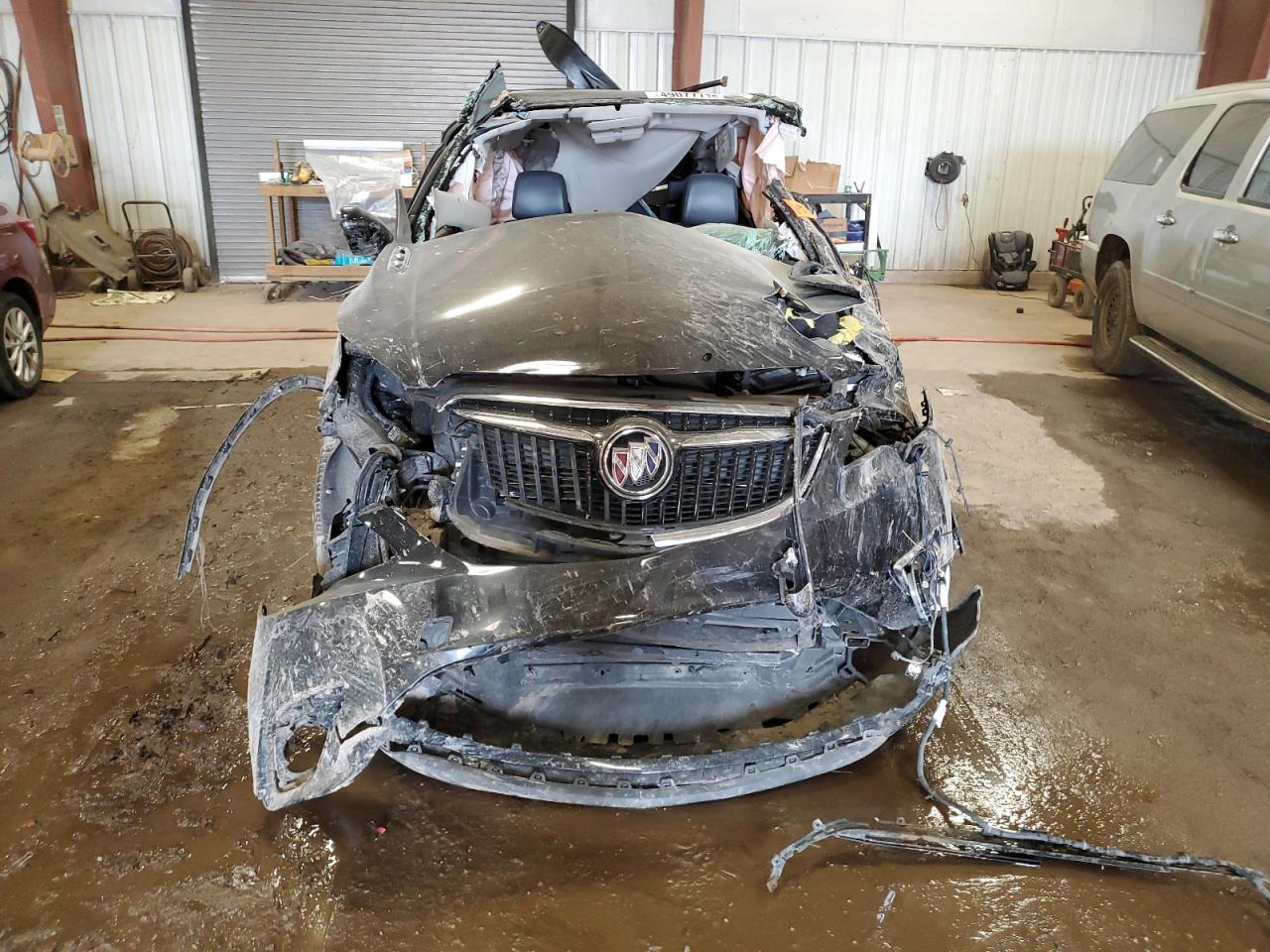 2019 Buick Envision VIN LRBFXCSA0KD004220 Copart auction photo, rollover damage thumbnail 5