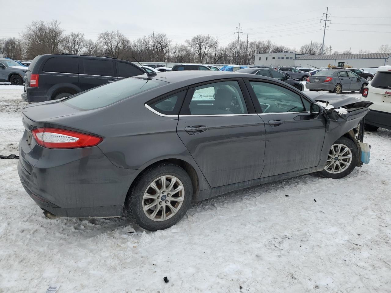 2016 Ford Fusion VIN 3FA6P0G75GR225863 Copart auction photo, front end damage thumbnail 3