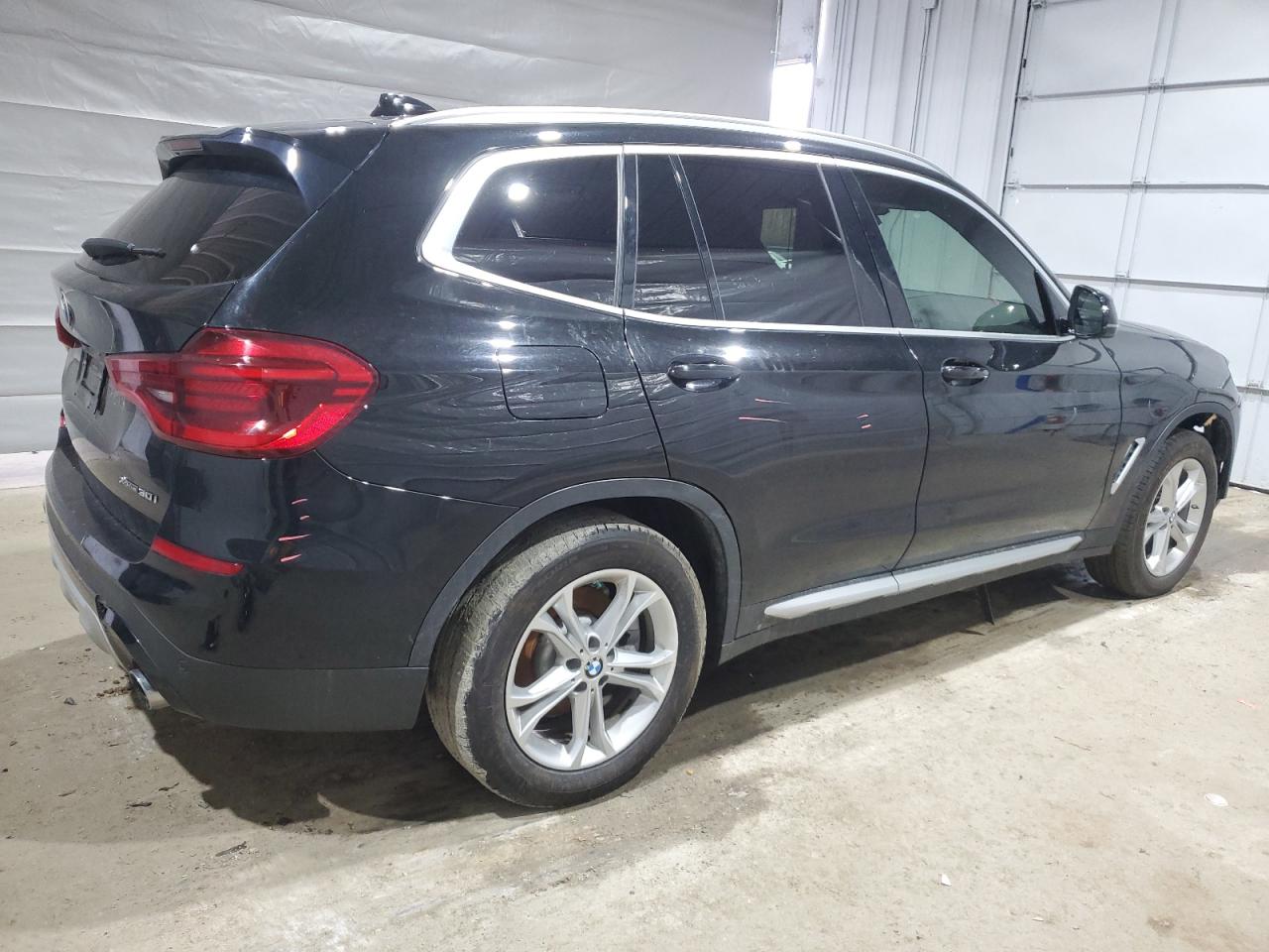 2020 BMW X3 VIN 5UXTY5C06LLT36722 Copart auction photo, front end damage thumbnail 3
