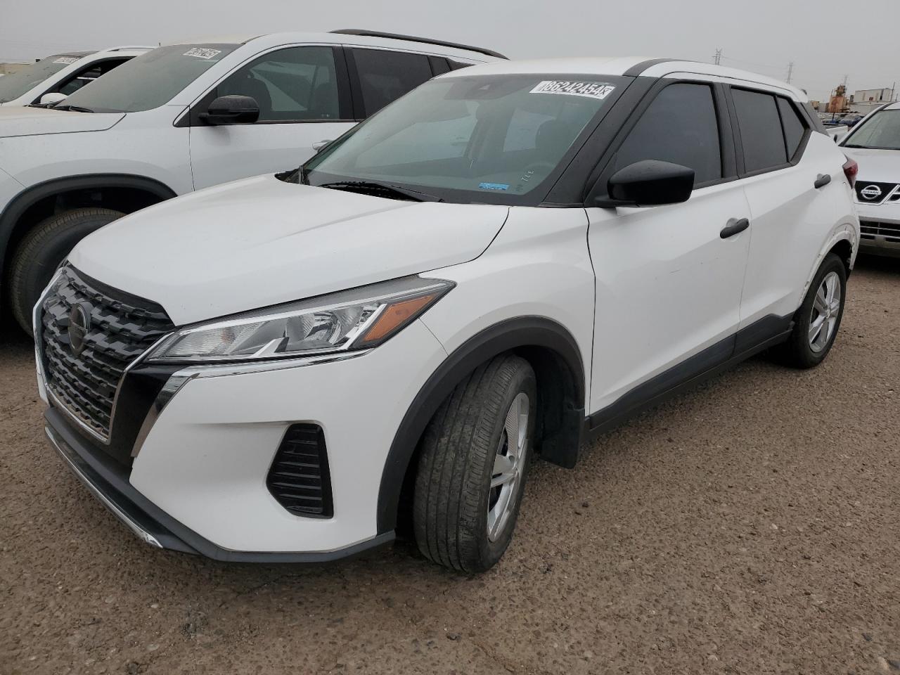 2021 Nissan Kicks VIN 3N1CP5BV8ML546653 Copart auction photo, front end / frame damage damage thumbnail 2